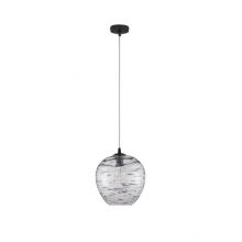 Evleen lampa sufitowa 1x12W IP20 czarny